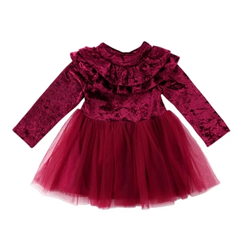 Princess Kids Toddler Summer Vestidos Baby Girls Dress Clothes Velvet Ruffles Lace Wedding Tutu Dressse Sundress Clothing 1-6Y
Princess Kids Toddler Summer Vestidos Baby Girls Dress Clothes Velvet Ruffles Lace Wedding Tutu Dressse Sundress Clothing 1-6Y