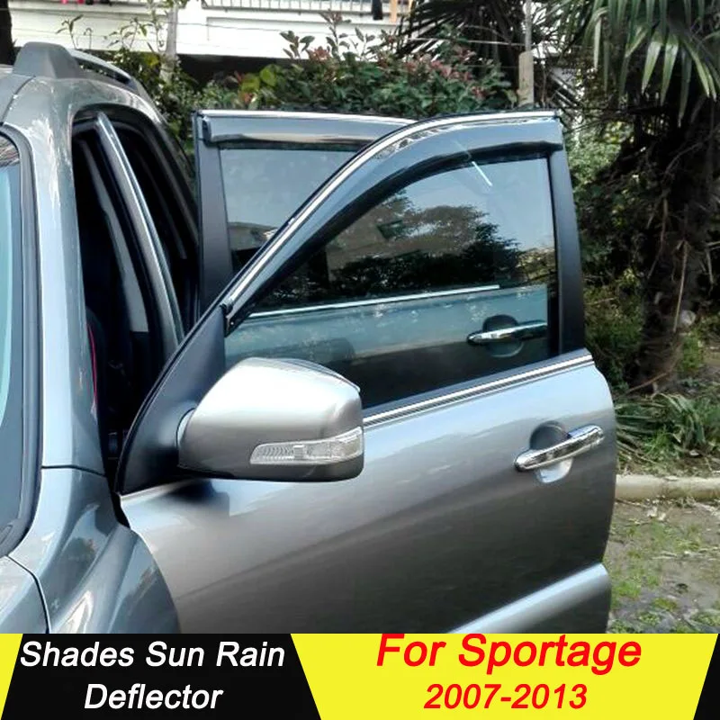 For KIA Sportage Plastic Window Visor Vent Shades Sun Rain Deflector Guard For KIA Sportag Auto Accessories 4PCS/SET 2007-2013
For KIA Sportage Plastic Window Visor Vent Shades Sun Rain Deflector Guard For KIA Sportag Auto Accessories 4PCS/SET 2007-2013