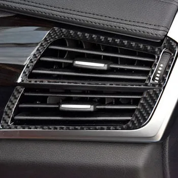 Carbon Fiber Car Interior Center Control Air-conditioner Outlet Frame Cover Decoration Stickers For BMW F15 X5 F16 X6 2014-2017
Carbon Fiber Car Interior Center Control Air-conditioner Outlet Frame Cover Decoration Stickers For BMW F15 X5 F16 X6 2014-2017