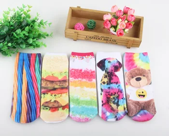 New Fashion 3D Socks Women Animals Printed Bear Dog Socks Unisex Low Cut Ankle Socks 1 pair
New Fashion 3D Socks Women Animals Printed Bear Dog Socks Unisex Low Cut Ankle Socks 1 pair