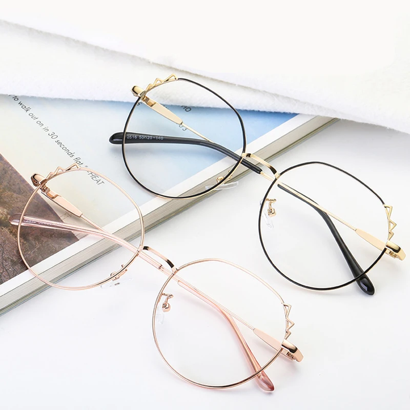 Fashion Prescription Glasses Women Round Personality Frame Spectacles With Optical Lens Classic Myopia Eyeglasses Men Driving
Fashion Prescription Glasses Women Round Personality Frame Spectacles With Optical Lens Classic Myopia Eyeglasses Men Driving