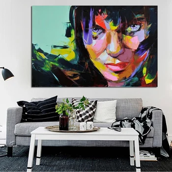 Beautiful Handpainted Figure Portrait Wall Art Charming Lady Oil Paintings Abstract People Oil Paintings On Canvas Home Decor
Beautiful Handpainted Figure Portrait Wall Art Charming Lady Oil Paintings Abstract People Oil Paintings On Canvas Home Decor