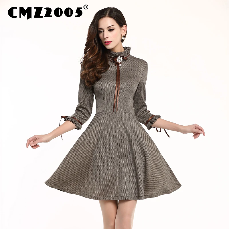 Hot Sale New Women Apparel High-quality Stand-collar Harajuku Mini Fashion Leisure Simple Autumn Dress Personality Dresses 69135
Hot Sale New Women Apparel High-quality Stand-collar Harajuku Mini Fashion Leisure Simple Autumn Dress Personality Dresses 69135