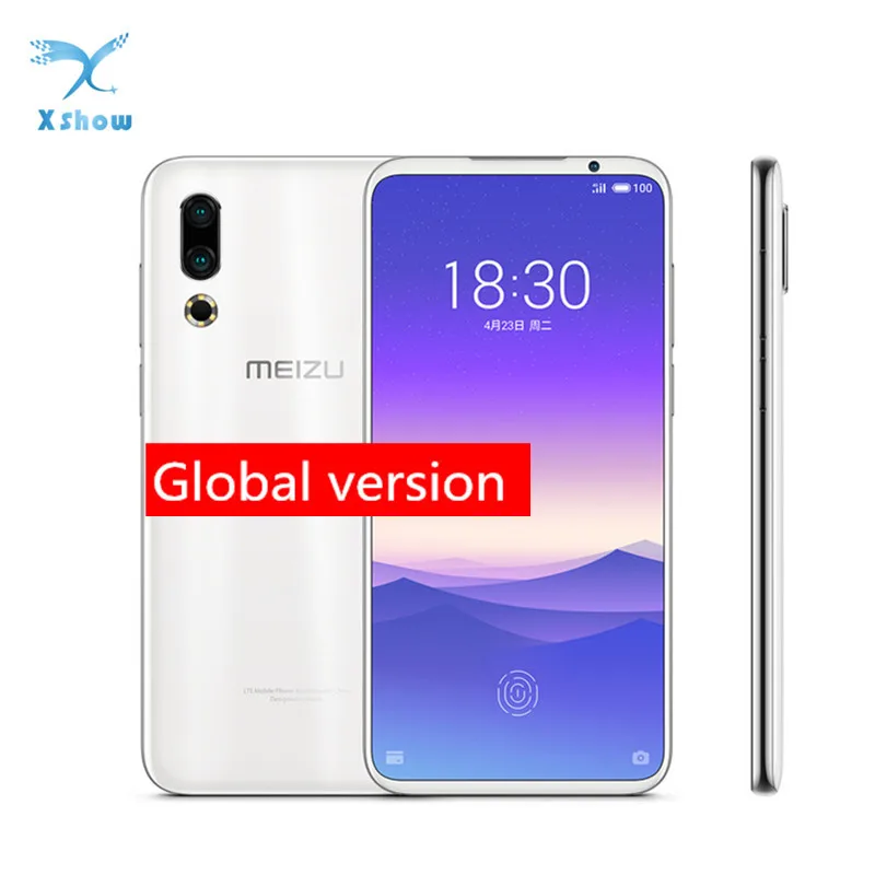 Optional Global Version Meizu 16s 16 s 6GB 128GB 6.15inch Snapdragon 855 48MP Dual Camera AI Front 20MP 3600mAh NFC SmartPhone
Optional Global Version Meizu 16s 16 s 6GB 128GB 6.15inch Snapdragon 855 48MP Dual Camera AI Front 20MP 3600mAh NFC SmartPhone