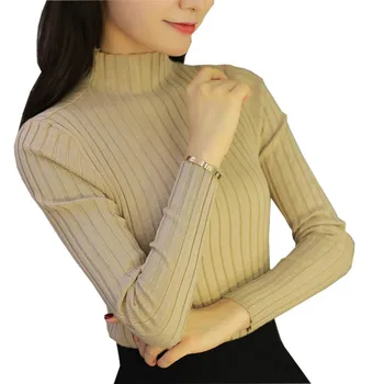 Winter Women 5 Solid Color Knitted Turtleneck Cashmere Pullover Sweater Autumn 2016 Fashion Lady Knitwear Jumper New MA0034
Winter Women 5 Solid Color Knitted Turtleneck Cashmere Pullover Sweater Autumn 2016 Fashion Lady Knitwear Jumper New MA0034