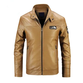 Men's Thick Tactical Leather Winter Jacket and Coat New 2018 Spring Military Bomber Jacket Army Pilot Jacket Motorcycle Coat 4XL
Men's Thick Tactical Leather Winter Jacket and Coat New 2018 Spring Military Bomber Jacket Army Pilot Jacket Motorcycle Coat 4XL