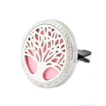 35mm Stainless Steel Life Trees with Vent Auto Air Freshener Clip Aromatherapy/Essential Oil Diffuser Car Perfume Locket
35mm Stainless Steel Life Trees with Vent Auto Air Freshener Clip Aromatherapy/Essential Oil Diffuser Car Perfume Locket