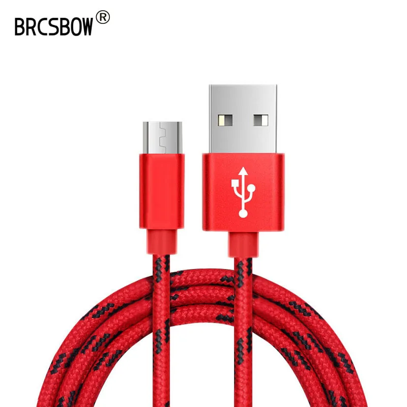 BRCSBOW Micro USB Cable 2A Nylon Fast Charge USB Data Cable for Samsung Xiaomi LG Tablet Android Mobile Phone USB Charging Cord
BRCSBOW Micro USB Cable 2A Nylon Fast Charge USB Data Cable for Samsung Xiaomi LG Tablet Android Mobile Phone USB Charging Cord