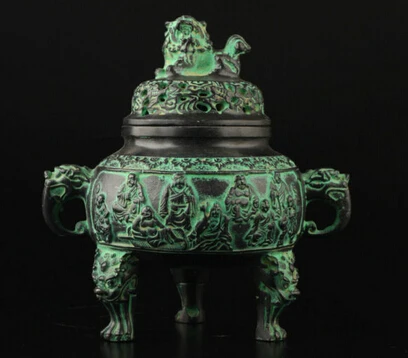 Copper Brass CHINESE crafts Asian Exquisite Chinese Vintage Collection Old Bronze Casting Spiritual Lion Buddha Incense Burner
Copper Brass CHINESE crafts Asian Exquisite Chinese Vintage Collection Old Bronze Casting Spiritual Lion Buddha Incense Burner
