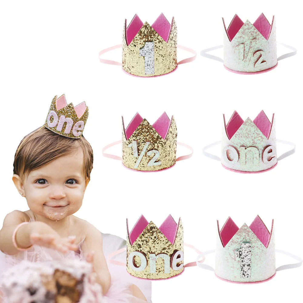 Baby Girl Sequins Head Accessories First Birthday Hat Girl Princess Crown Party Hat Headband Birthday Number Crown Headwear
Baby Girl Sequins Head Accessories First Birthday Hat Girl Princess Crown Party Hat Headband Birthday Number Crown Headwear