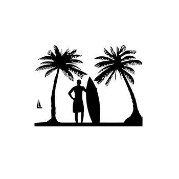 12.9*9.7CM Fashion Surf Relaxing Beach Holiday Car Stickers Cartoon Motorcycle Vinyl Decals Black/Silver C7-0591
12.9*9.7CM Fashion Surf Relaxing Beach Holiday Car Stickers Cartoon Motorcycle Vinyl Decals Black/Silver C7-0591