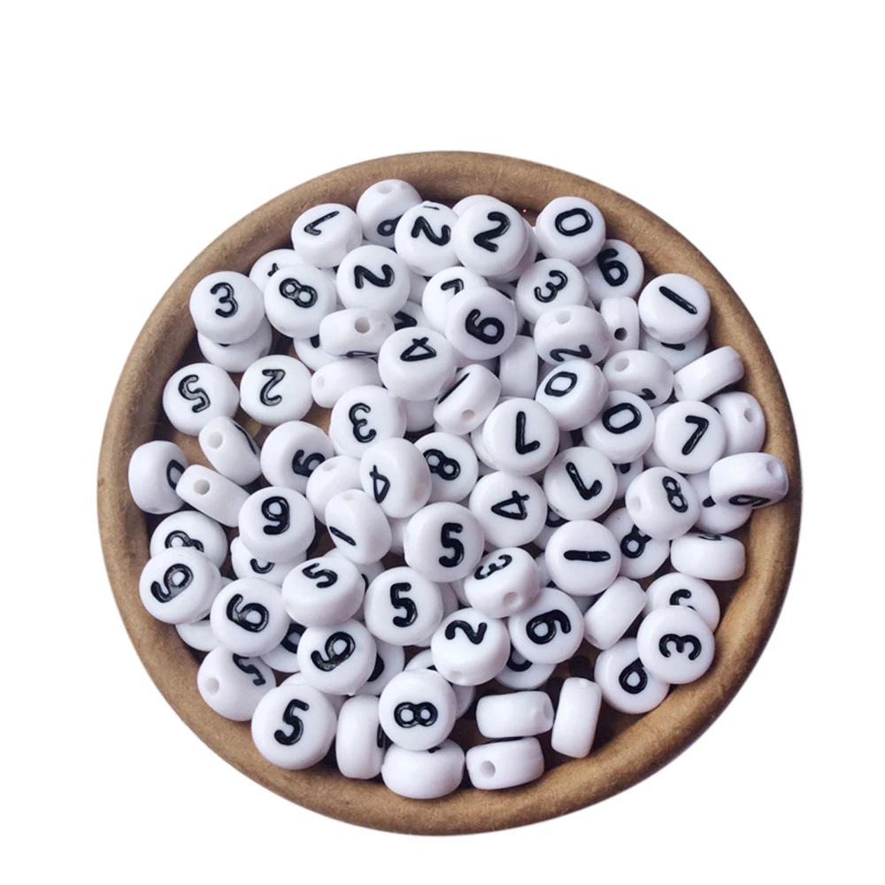 Mini Acrylic Coin Number Beads 4*7mm 200pcs Flat Round Number 0-9 Small Flat Round Spacers for Jewelry Making Accessories
Mini Acrylic Coin Number Beads 4*7mm 200pcs Flat Round Number 0-9 Small Flat Round Spacers for Jewelry Making Accessories