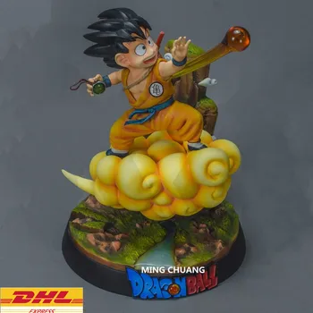 

9"Dragon Ball Z Statue Super Saiyan Son Goku Bust Kakarotto GK Action Figure Collectible Model Toy BOX D656