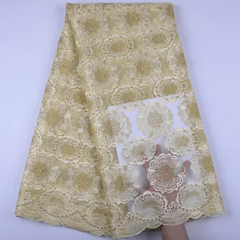 French Lace Fabric With Beads 2019 High Quality Tulle Lace Fabric African Fabric Lace For Wedding Dress A1406
French Lace Fabric With Beads 2019 High Quality Tulle Lace Fabric African Fabric Lace For Wedding Dress A1406