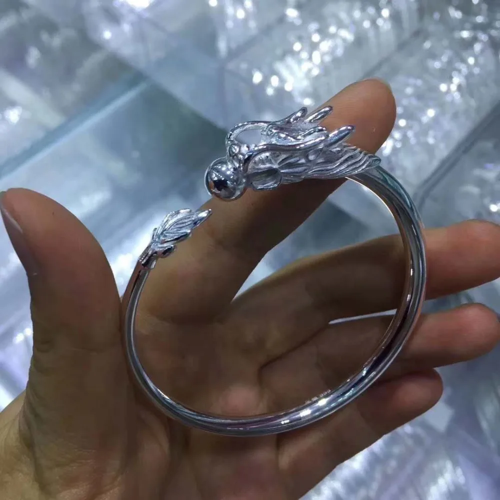 JOOCHEER Sterling S999 silver Bangles 999 Bangle fashion cute romantic vintage Dragon Ball ethnic active opening bracelet
JOOCHEER Sterling S999 silver Bangles 999 Bangle fashion cute romantic vintage Dragon Ball ethnic active opening bracelet