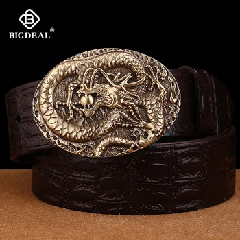 BIGDEAL Men Belts Vintage Top Genuine Leather Belt For Mens Cowhide Belts With Buckle Black Palm red Coffee
BIGDEAL Men Belts Vintage Top Genuine Leather Belt For Mens Cowhide Belts With Buckle Black Palm red Coffee