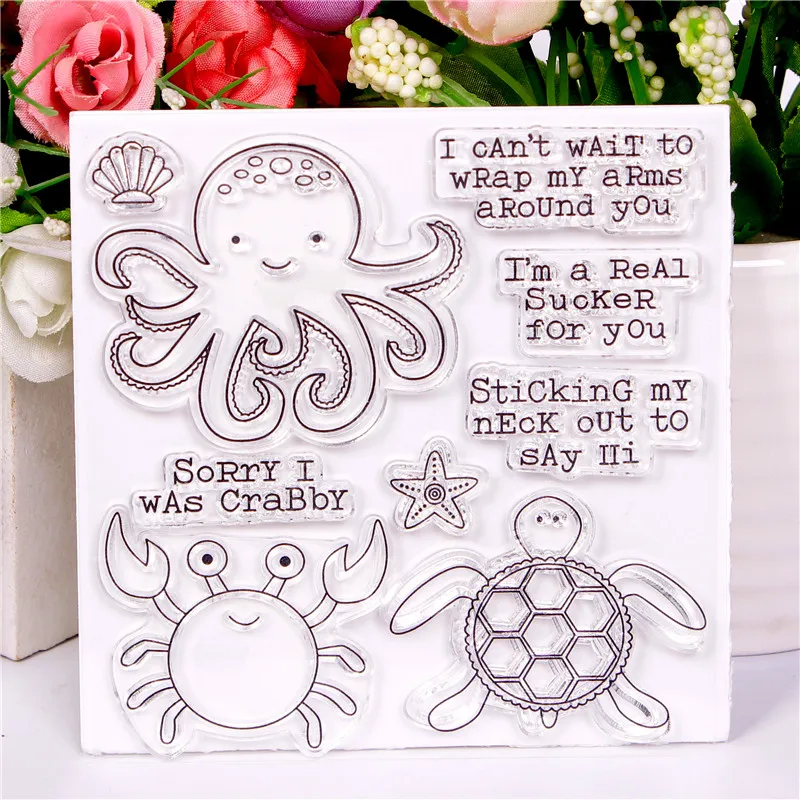 Transparent Clear Stamps DIY Silicone Seals Scrapbooking Card Making Photo Album Decoration
Transparent Clear Stamps DIY Silicone Seals Scrapbooking Card Making Photo Album Decoration