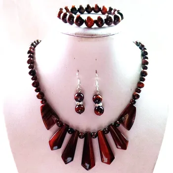 New Fashion 6mm&8mm Red Tiger Eye Gem 7pcs Arrow Necklace18.5inch &10mm stretchy bracelet For Unisex For Gift
New Fashion 6mm&8mm Red Tiger Eye Gem 7pcs Arrow Necklace18.5inch &10mm stretchy bracelet For Unisex For Gift