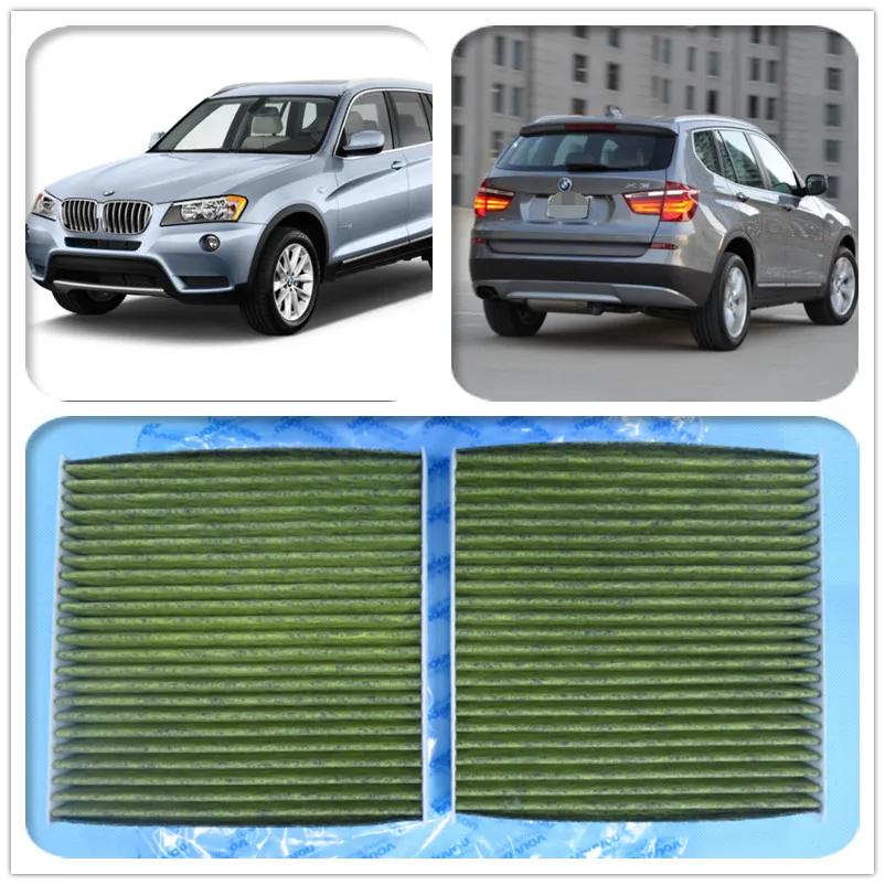 high quality PM2.5 cabin air filter for BMW X3 2011 F25 X4 F26 2014 OEM:6431 9237 158 6431 9237 157 (one car set)
high quality PM2.5 cabin air filter for BMW X3 2011 F25 X4 F26 2014 OEM:6431 9237 158 6431 9237 157 (one car set)