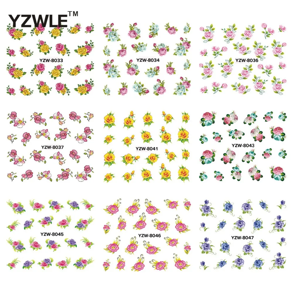 WUF 1 Sheet DIY Decals Nails Art Water Transfer Printing Stickers Accessories For Women Manicure Salon
WUF 1 Sheet DIY Decals Nails Art Water Transfer Printing Stickers Accessories For Women Manicure Salon