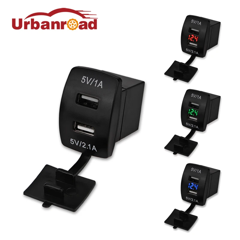 1PC Motorcycle USB Charger Waterproof Dual USB Car Charger Voltmeter Socket Adapter Power Waterproof 12v 24v 3.1A For Boat Auto
1PC Motorcycle USB Charger Waterproof Dual USB Car Charger Voltmeter Socket Adapter Power Waterproof 12v 24v 3.1A For Boat Auto