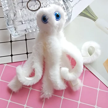 100pcs/Lot Plush Octopus Keychain Devilfish Key Chain Kato Keyring Handbag Decorations Gift Animal Key Ring
100pcs/Lot Plush Octopus Keychain Devilfish Key Chain Kato Keyring Handbag Decorations Gift Animal Key Ring