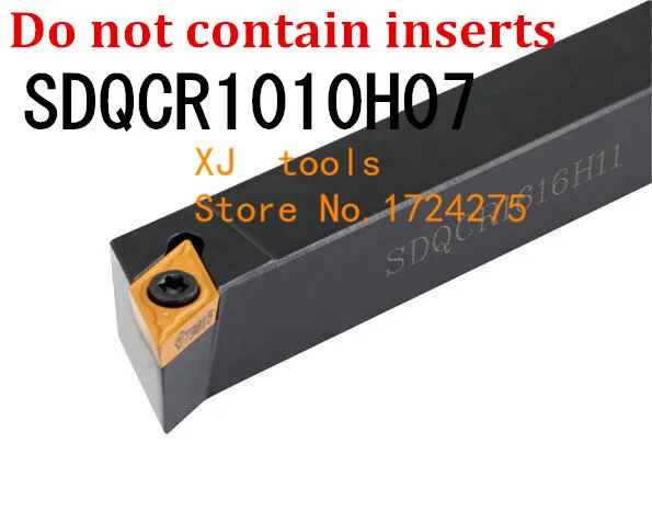SDQCR1010H07 10*10mm Metal Lathe Cutting Tools Lathe CNC Machine Turning Tools External Turning Tool Holder S-Type SDQCR
SDQCR1010H07 10*10mm Metal Lathe Cutting Tools Lathe CNC Machine Turning Tools External Turning Tool Holder S-Type SDQCR