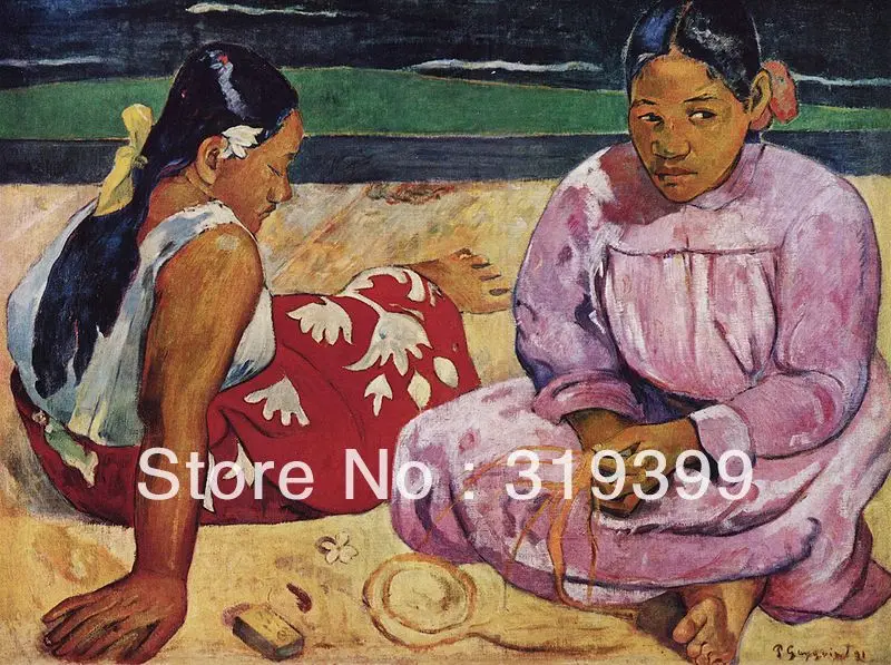 Portrait Oil Painting Reproduction on Linen canvas,Tahitian Women on the Beach by paul gauguin,100% handmade ,Free DHL Shipping
Portrait Oil Painting Reproduction on Linen canvas,Tahitian Women on the Beach by paul gauguin,100% handmade ,Free DHL Shipping