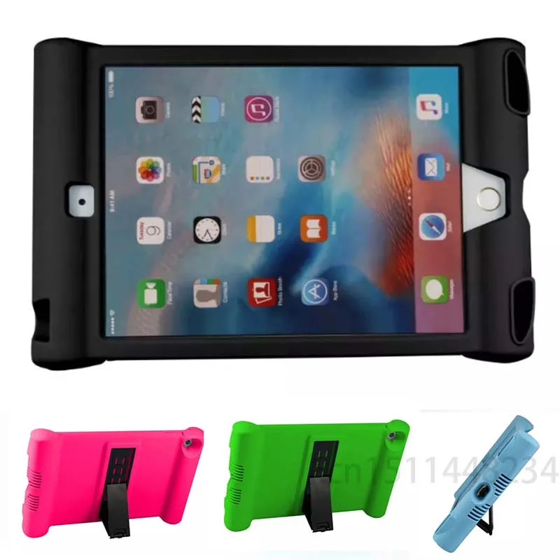 New! For iPad Mini 4 Kids Stand Cover Safe Shockproof Rubber Silicone Case for Apple ipad mini4 With capa fundas + Stylus Pen
New! For iPad Mini 4 Kids Stand Cover Safe Shockproof Rubber Silicone Case for Apple ipad mini4 With capa fundas + Stylus Pen