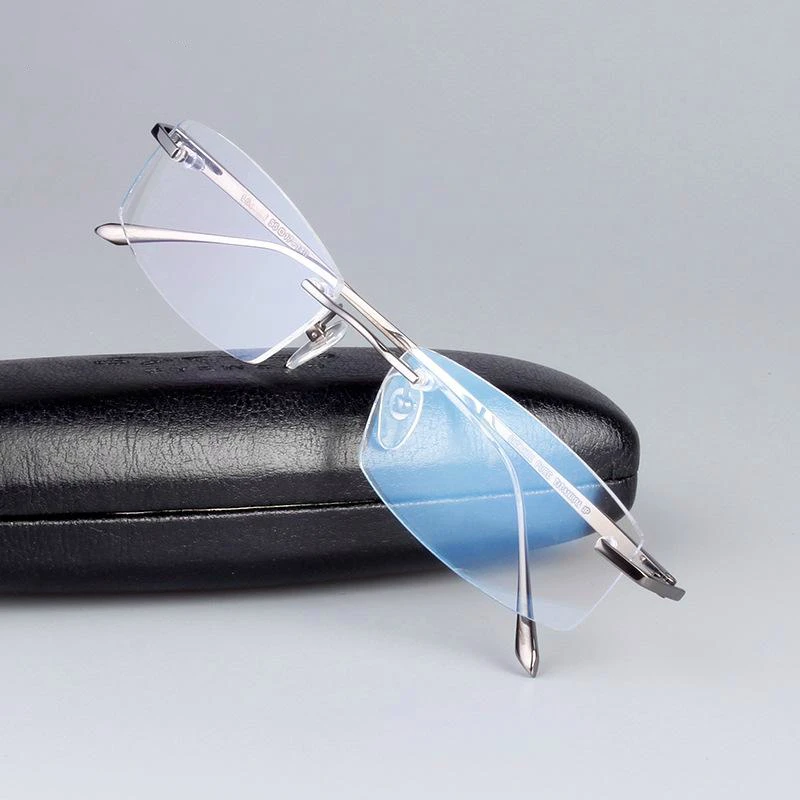 Viodream Men Fashion pure Titanium UltraLight Foldable Arm Rimless Eyeglasses Frame optical glasses frames Oculos De Grau tg6379
Viodream Men Fashion pure Titanium UltraLight Foldable Arm Rimless Eyeglasses Frame optical glasses frames Oculos De Grau tg6379