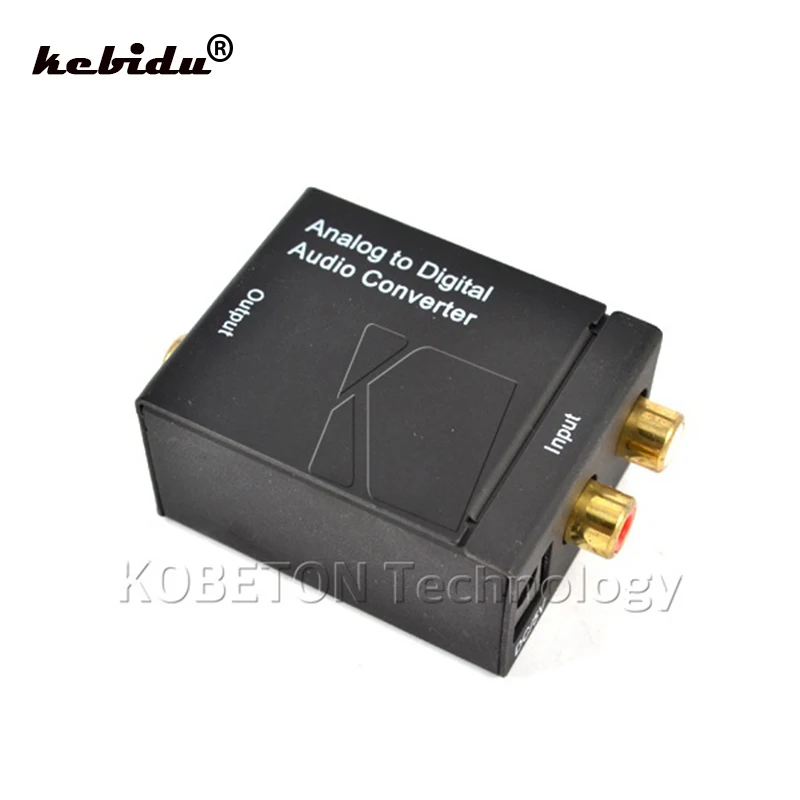 kebidu Analog to Digital Converter RL RCA to Optical Coaxial Toslink S/PDIF SPDIF Audio Converter Adapter for Apple TV CD DVD
kebidu Analog to Digital Converter RL RCA to Optical Coaxial Toslink S/PDIF SPDIF Audio Converter Adapter for Apple TV CD DVD