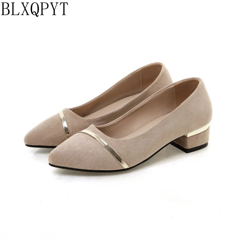BLXQPYT Big 31-48 New Women Pumps High heels 3.5cm Lady Flock leather with Four Seasons Autumn Pointed Single Shoes Female H7155
BLXQPYT Big 31-48 New Women Pumps High heels 3.5cm Lady Flock leather with Four Seasons Autumn Pointed Single Shoes Female H7155