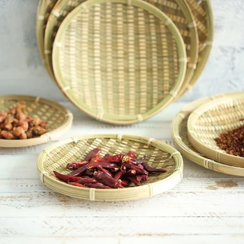 High Quality Bamboo Basket Vintage Handmade Dustpan Bamboo Cage DIY Fruit Food Plate for Multi Function Photography Studio Props
High Quality Bamboo Basket Vintage Handmade Dustpan Bamboo Cage DIY Fruit Food Plate for Multi Function Photography Studio Props