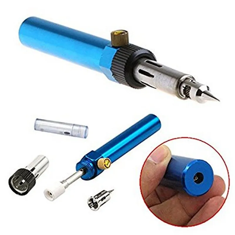 Multi-function Air Soldering Iron Gas Torch Adjustable Temperature Cordless Solder Iron Heat Gun Soldering Tool Guns for Solder
Multi-function Air Soldering Iron Gas Torch Adjustable Temperature Cordless Solder Iron Heat Gun Soldering Tool Guns for Solder