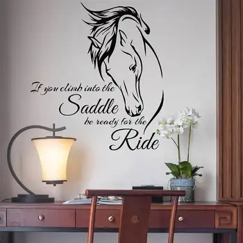 If You Climb Into the Saddle, Be Ready for the Ride Horse Quote Wall Decal Horse Sticker Horse Lettering Wall Sticker 770Q
If You Climb Into the Saddle, Be Ready for the Ride Horse Quote Wall Decal Horse Sticker Horse Lettering Wall Sticker 770Q