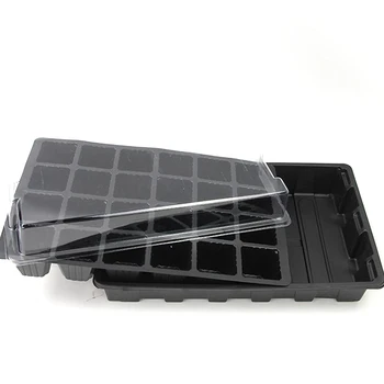 24 Holes New Seedling Nursery Tray 3pcs/set Plastic Flower Garden Plant Pot Nursery Tray Growing Flower Box Lid Mini Greenhouse
24 Holes New Seedling Nursery Tray 3pcs/set Plastic Flower Garden Plant Pot Nursery Tray Growing Flower Box Lid Mini Greenhouse