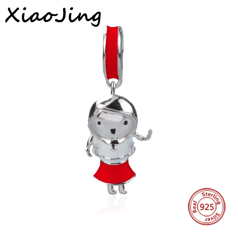2017 High Quality 925 Sterling Silver Red Girl Beads Charms Fit Original Pandora Bracelets Authentic pendant jewelry women gift
2017 High Quality 925 Sterling Silver Red Girl Beads Charms Fit Original Pandora Bracelets Authentic pendant jewelry women gift