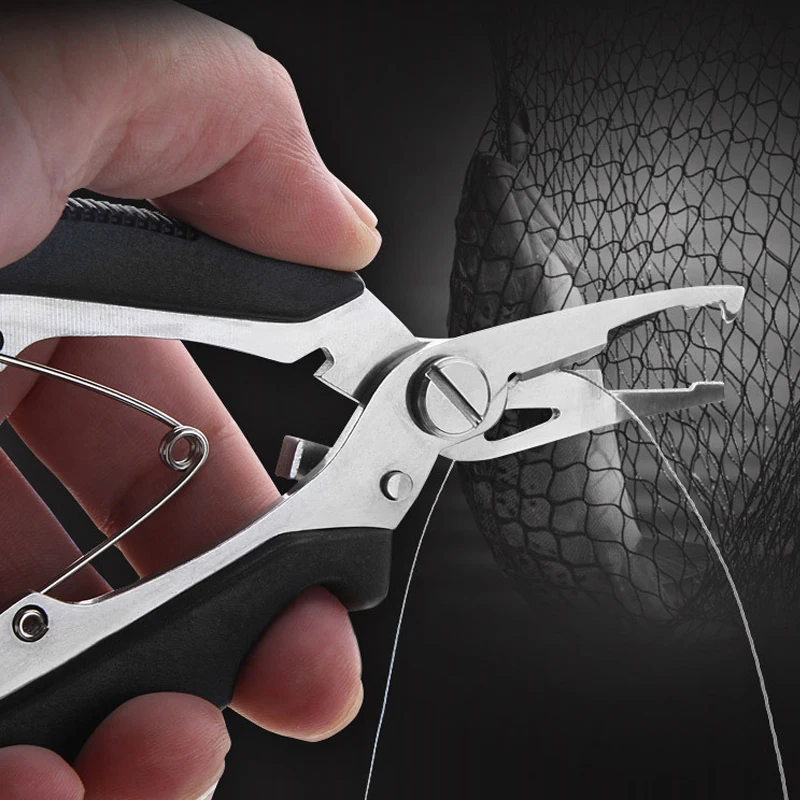 ZtDpLsd 1X Multifunction Pliers Carp Fishing Tackle Lure Hook Remover Line Cutter Scissors Clamp Head Bend Double-sided Scissors
ZtDpLsd 1X Multifunction Pliers Carp Fishing Tackle Lure Hook Remover Line Cutter Scissors Clamp Head Bend Double-sided Scissors