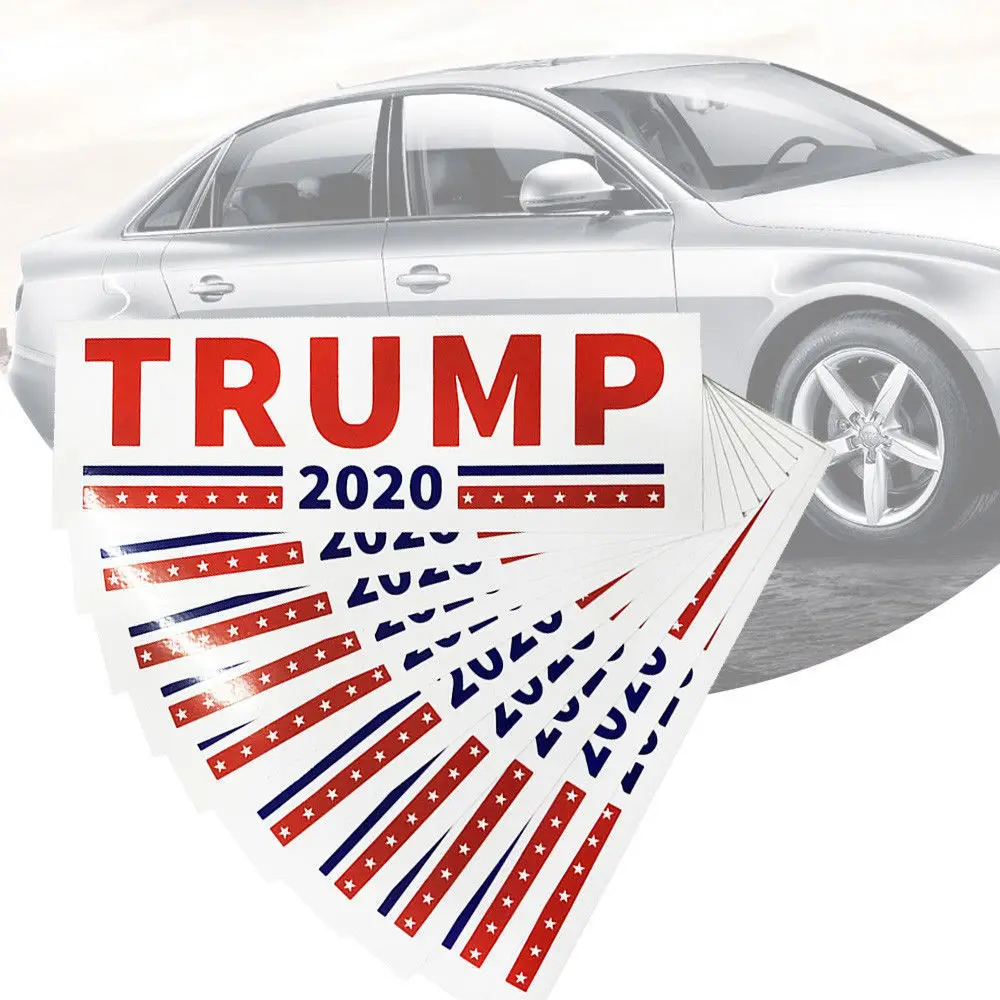5/10pcs Decal Accessories Car Bumper Stickers With Lettering Donald Trump President Campaign Window Film Sticker Self Adhesive
5/10pcs Decal Accessories Car Bumper Stickers With Lettering Donald Trump President Campaign Window Film Sticker Self Adhesive