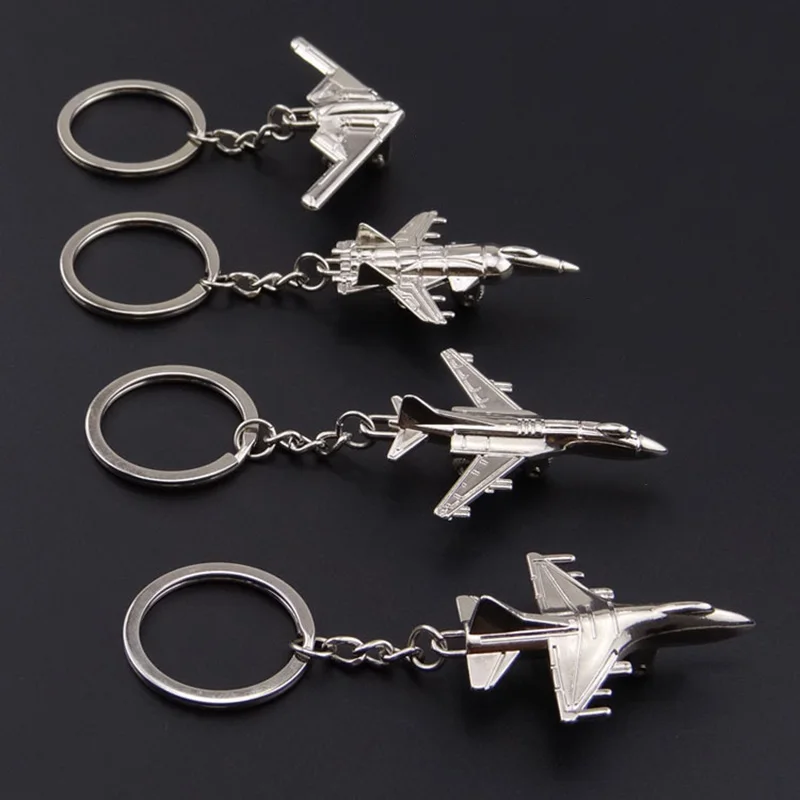 Fancy&Fantasy 1PC 3D New Airplane Keychain Aircraft Airplane Model Keyrings Keychain Cool Boy Men's Gift
Fancy&Fantasy 1PC 3D New Airplane Keychain Aircraft Airplane Model Keyrings Keychain Cool Boy Men's Gift