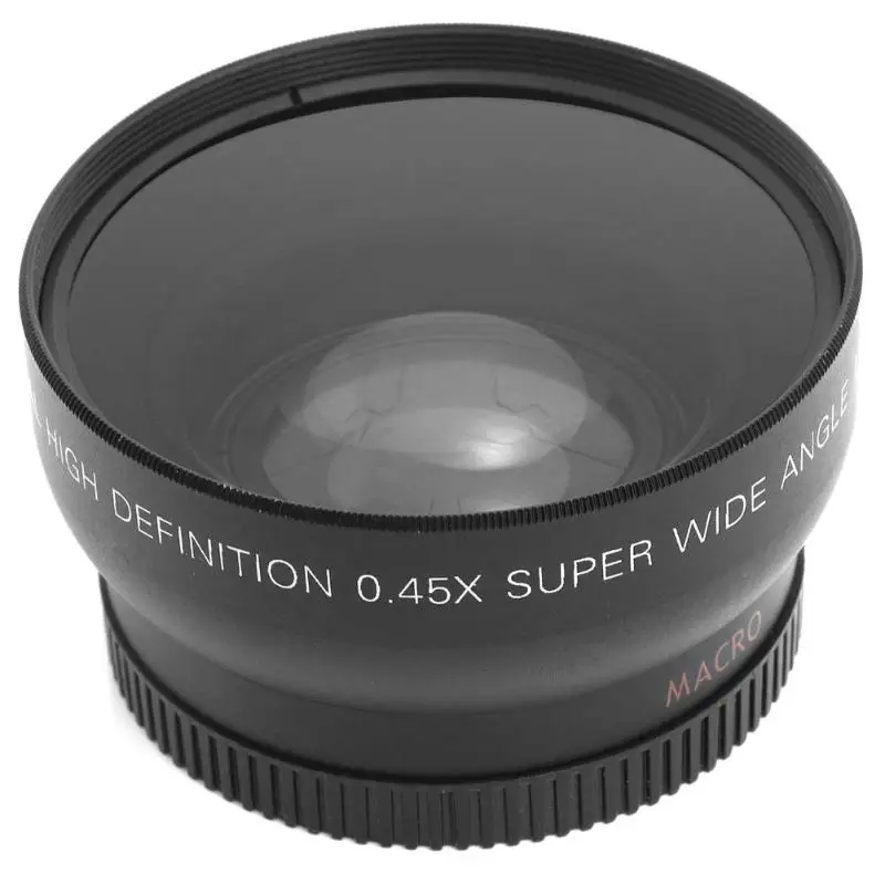 

Hot Selling HD 0.45x 52mm Super Wide Angle Lens with Macro Lens w/ Carry Bag for Nikon D800 D3200 D3100 D5100 D7000