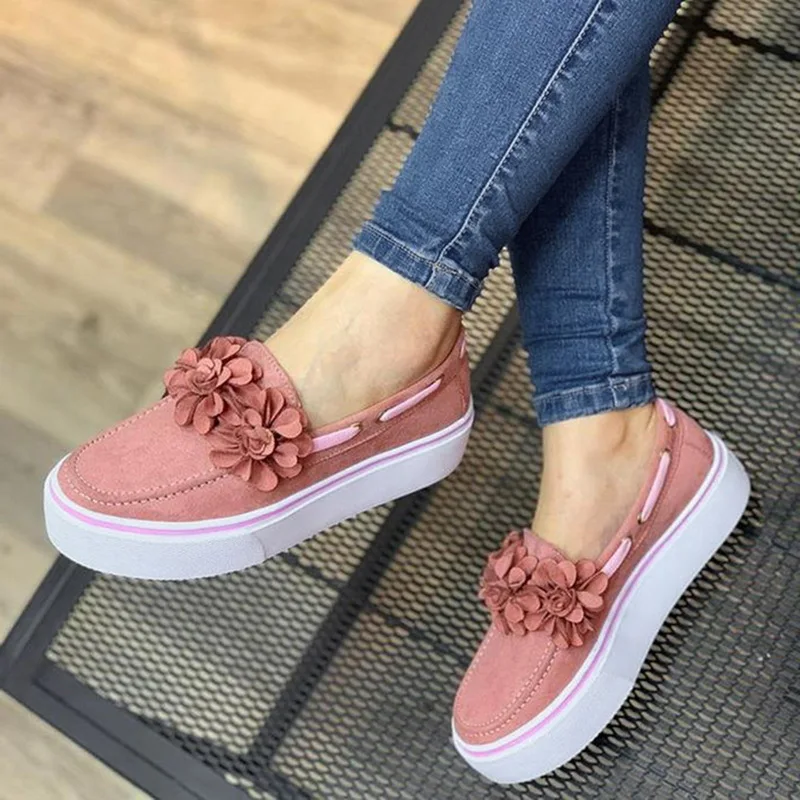 Korean Version Of Loafers Zapatillas Mujer Student Slip-On Shoes Woman Shallow Mouth Embroidered Shoes Platform Vulcanize Shoes
Korean Version Of Loafers Zapatillas Mujer Student Slip-On Shoes Woman Shallow Mouth Embroidered Shoes Platform Vulcanize Shoes