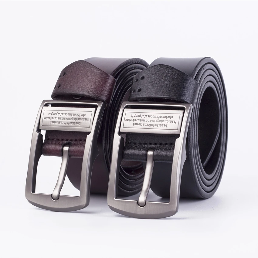 Luxury Cowskin Genuine Leather Men Belt Designer for Pants Suits Wide Metal Buckle Strap Male Belts Vintage Pin Buckle Belt Gift
Luxury Cowskin Genuine Leather Men Belt Designer for Pants Suits Wide Metal Buckle Strap Male Belts Vintage Pin Buckle Belt Gift