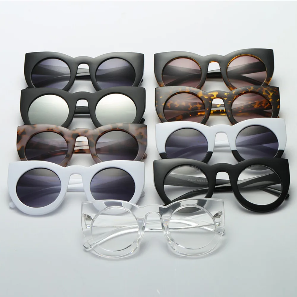 Cat Eye Glasses Sunglasses On For Women Eyewear Retro Eyeglasses Female Modis mujer Mirror Round Flat Lens Dames Gafas Feminine
Cat Eye Glasses Sunglasses On For Women Eyewear Retro Eyeglasses Female Modis mujer Mirror Round Flat Lens Dames Gafas Feminine