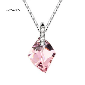 famous brand 925 Sterling silver Korean natural pink crystal necklace pendants fashion women jewelry high-end girlfriend gift
famous brand 925 Sterling silver Korean natural pink crystal necklace pendants fashion women jewelry high-end girlfriend gift