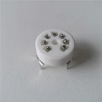 16pcs Ceramic tube socket GZC7-Y-1 7 pin silver foot PCB electronic tube socket outlet for tube amplifier
16pcs Ceramic tube socket GZC7-Y-1 7 pin silver foot PCB electronic tube socket outlet for tube amplifier