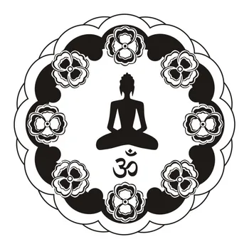 Vintage Wall Decal Yoga Mural Silhouette Wall Stickers Buddha Lotus Decal Home Meditate Waterproof Vinilos Decorativos
Vintage Wall Decal Yoga Mural Silhouette Wall Stickers Buddha Lotus Decal Home Meditate Waterproof Vinilos Decorativos