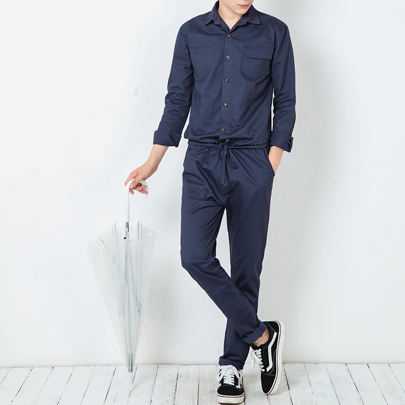 2017 New Autumn men's clothing fashion bodysuit set casual pants shirt jumpsuit male Casual coverall stage singer costumes
2017 New Autumn men's clothing fashion bodysuit set casual pants shirt jumpsuit male Casual coverall stage singer costumes