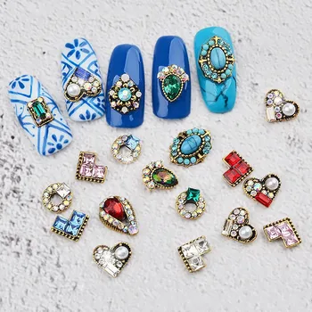 100 Pcs Gold Plated Alloy Oval/Heart/Tear Drop Retro 3D Nail Tools Rhinestone For Nails Alloy Decoration Nail 3d Art Glitter DIY
100 Pcs Gold Plated Alloy Oval/Heart/Tear Drop Retro 3D Nail Tools Rhinestone For Nails Alloy Decoration Nail 3d Art Glitter DIY