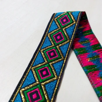 3.3cm 33mm 1-3/8 Pink Blue Green Gold Filigree Classic Rhombus Ribbon Dog Collar Costume Laciness National Jacquard Webbing Lace
3.3cm 33mm 1-3/8 Pink Blue Green Gold Filigree Classic Rhombus Ribbon Dog Collar Costume Laciness National Jacquard Webbing Lace